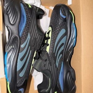 New Puma RS-C LS Sneakers Size 10 Black Blue Green